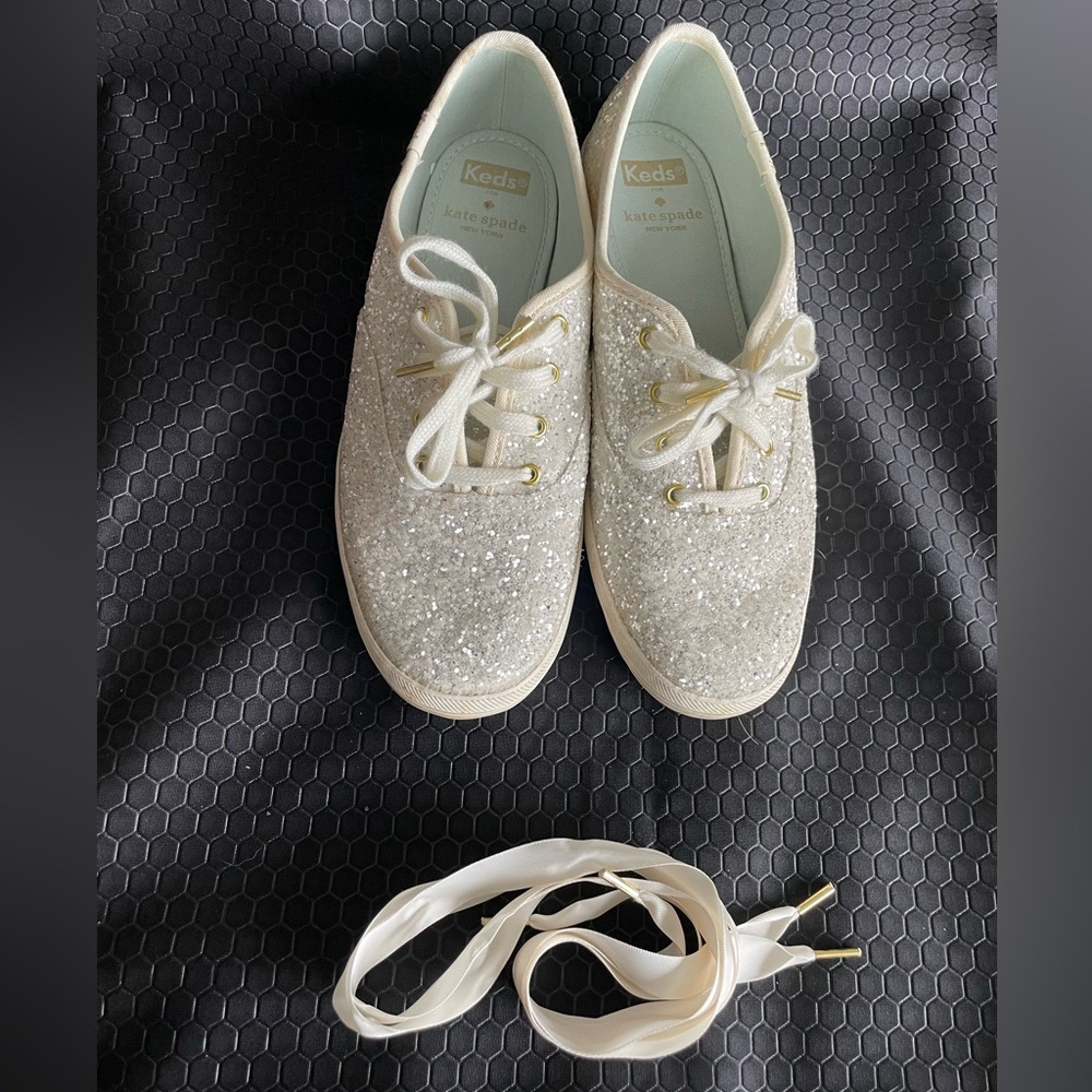 Keds x Kate Spade Glitter Sneakers